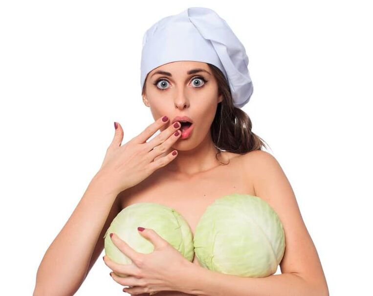 cabbage to increase breast size