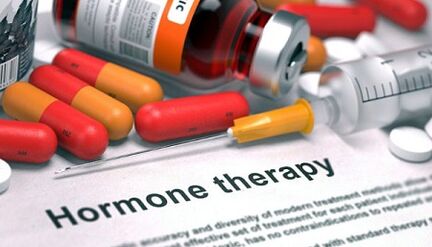Hormone therapy for breast increase