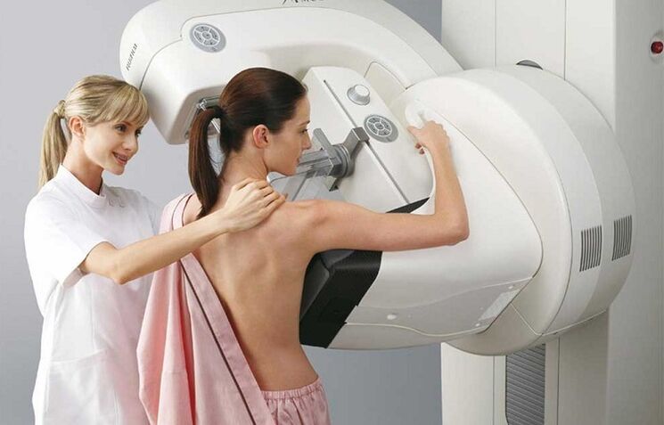 Mammogram before breast augmentation surgery